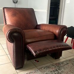 Leather Recliner 