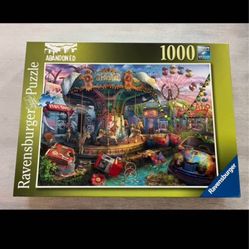 Ravensburger 1000 Piece Abandoned Gloomy Carnival Puzzle