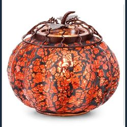 Mosaic Pumpkin Scentsy Wax Warmer 