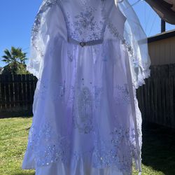 Girls Baptism Christening Dress