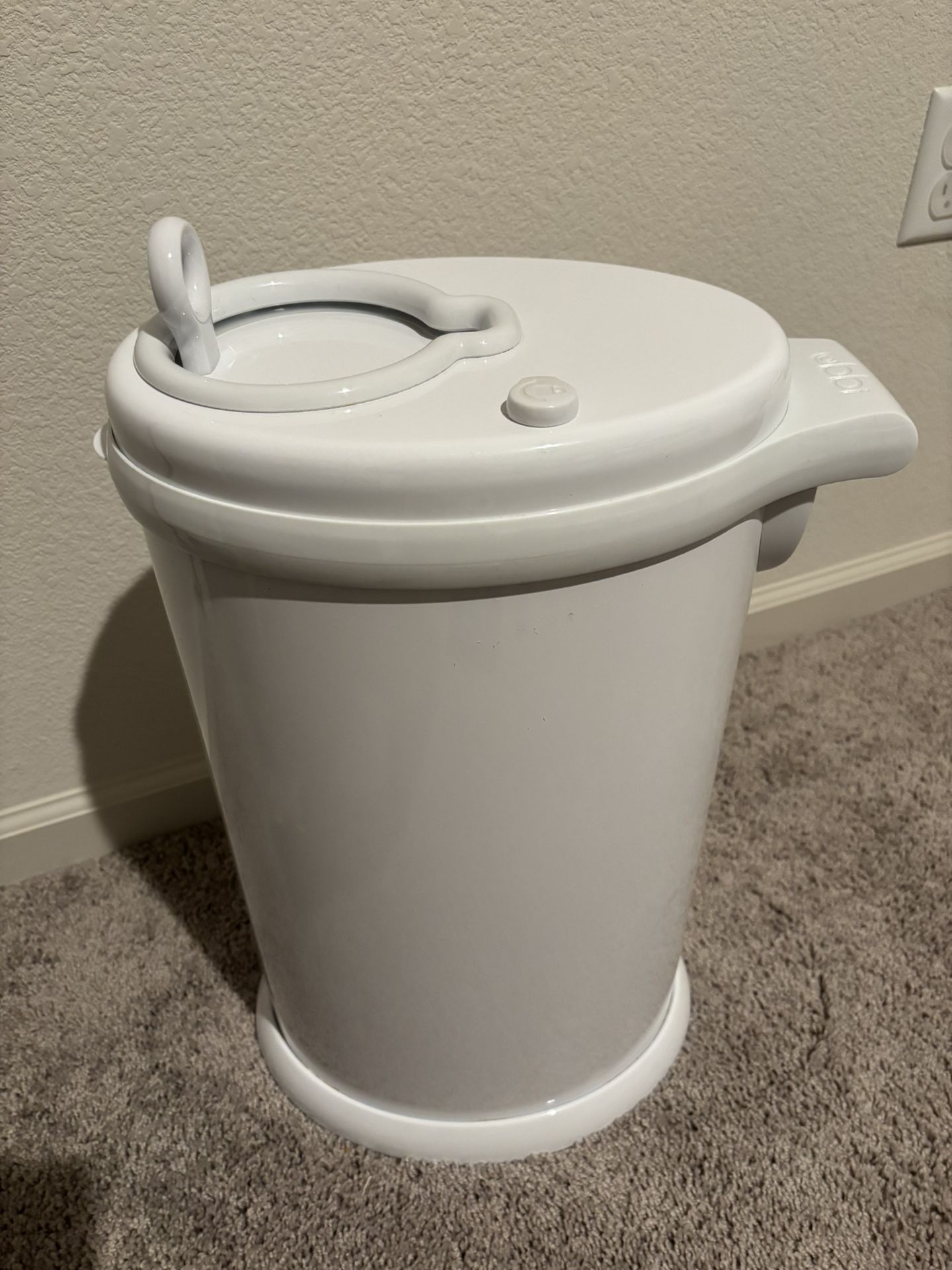 Ubbi Diaper Pail, White
