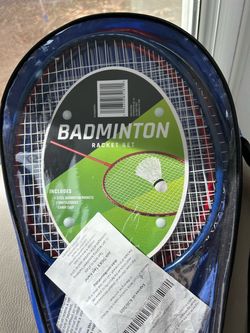 Badminton Racket Set with Carry Case