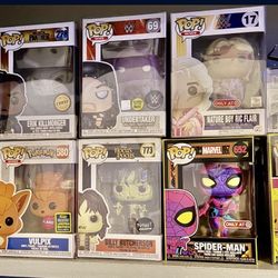 FUNKO POPS!!! BOXES 9/10.  $10  Each One. 