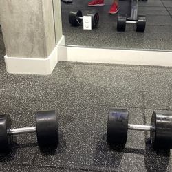 Pair of 100lbs Dumbbells