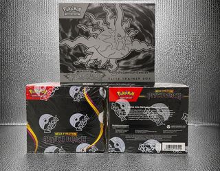 Pokémon Center Exclusive Mega Evolution: Pitch Black Booster Box and ETB Fun Bundle