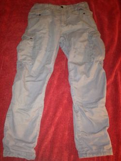 Grey cargo pants size youth 12-13 from HM