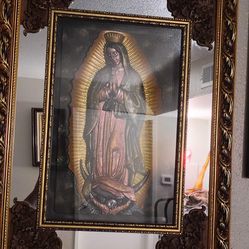 Cuadro grande virgen de Guadalupe