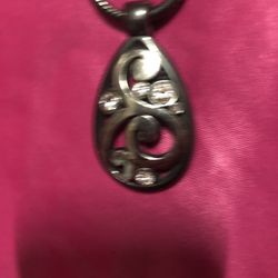 Brighton Pendant Silver Necklace 