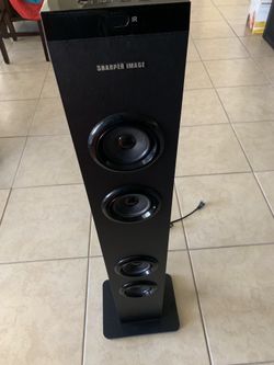 Sharper image tower speaker sbt 1031 sales