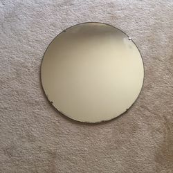 Antique wall mirror