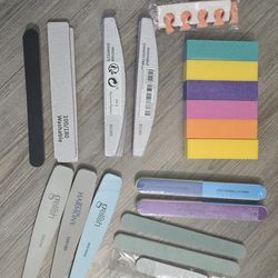 Nail files and buffers