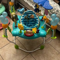 Used For A Month Finding Nemo Baby Jumper 