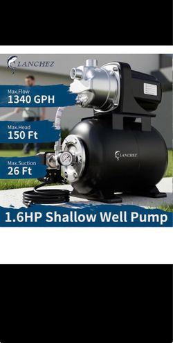 Shallow well pump