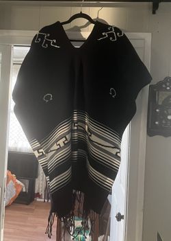 Eastwood Poncho Men Cowboy Western Mexican Pancho for Mens Ponchos para Hombre