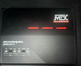 MTX Audio Jackhammer JH3004 Car Amplifier