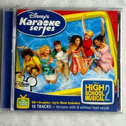 Disney Karaoke Series High School Musical 2 CD+G 2007 16 Tracks w Lyrics Book 
