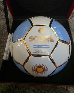 Argentina Score Tequila Soccer ball