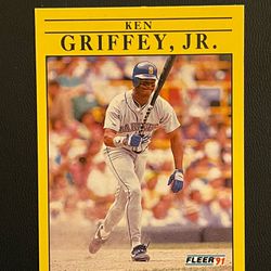 1991 Fleer Ken  Griffey Junior