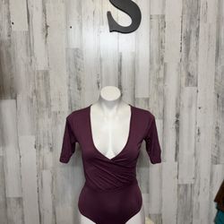 Urban heritage purple bodysuit