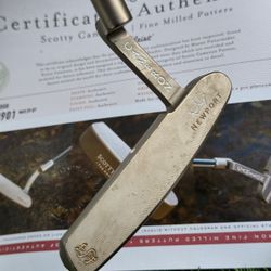 Scotty Cameron Putter With Certificate Of Authenticity 