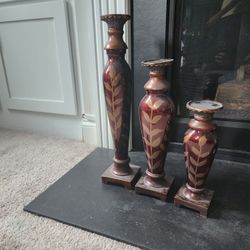 Candle Holders 3 Pieces