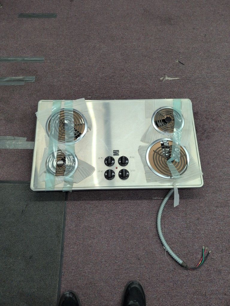 Kenmore Stainless Steel Electric Cooktop 41323
