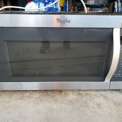 Whirlpool OTR microwave
