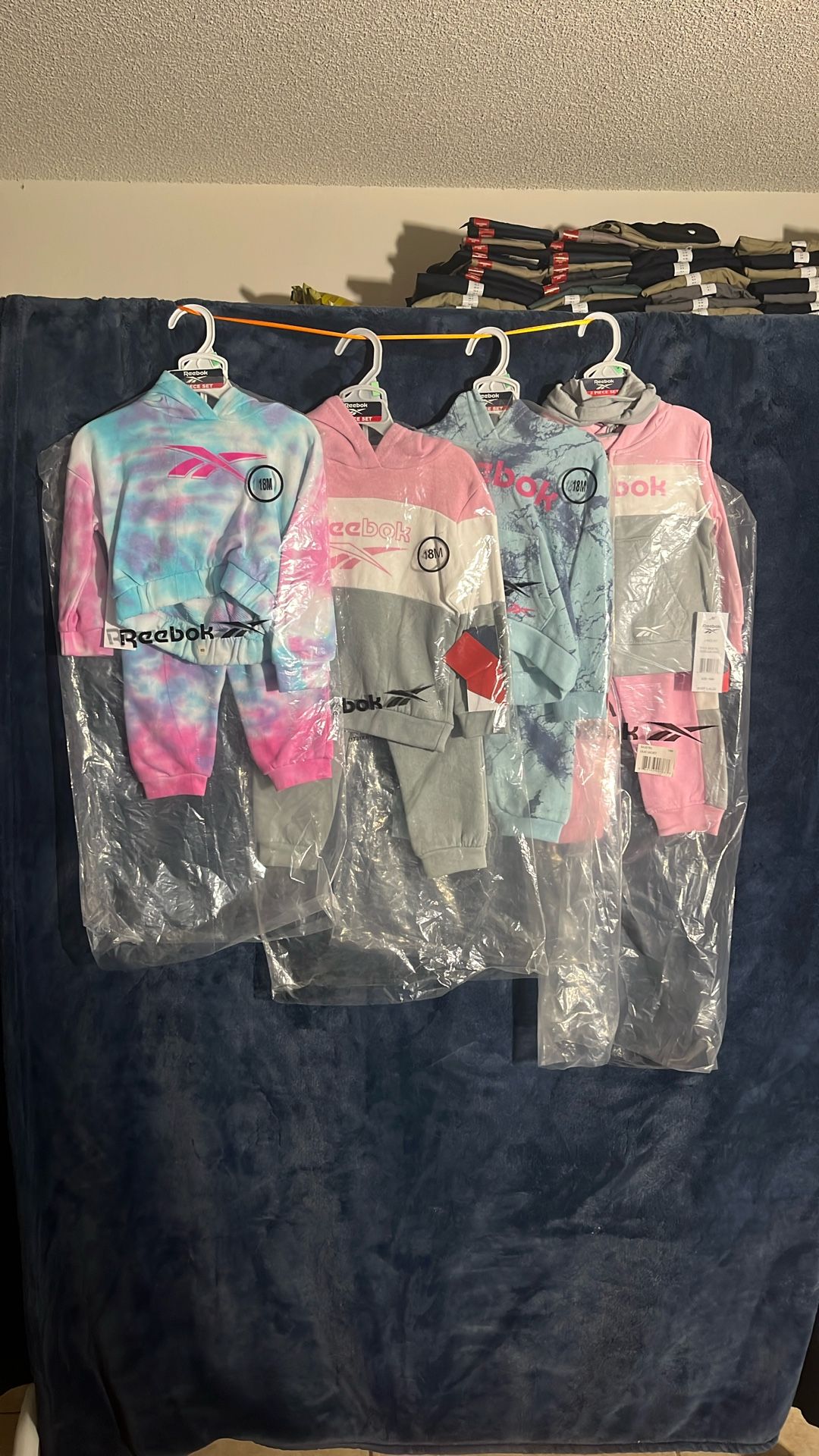 18m Rebook Hoodie And Jogging Pant Set