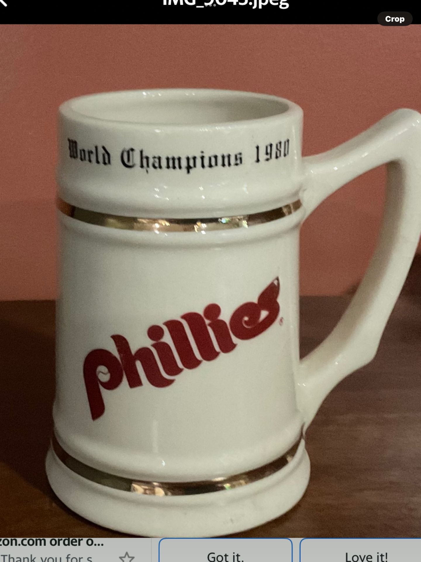 Phillies/ Eagles Beer Steins ( Collectibles)