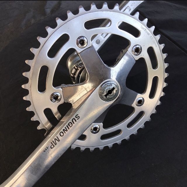 Vintage Sugino , Suntour Chainring , Good Threads , 42t , 170mm