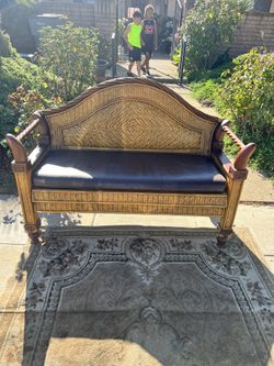 Wicker Loveseat Pier one 