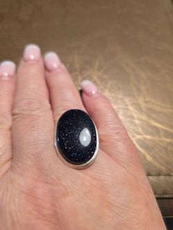 Blue sandstone ring
