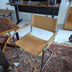 Vintage cantilever Chair, Needs restoration 