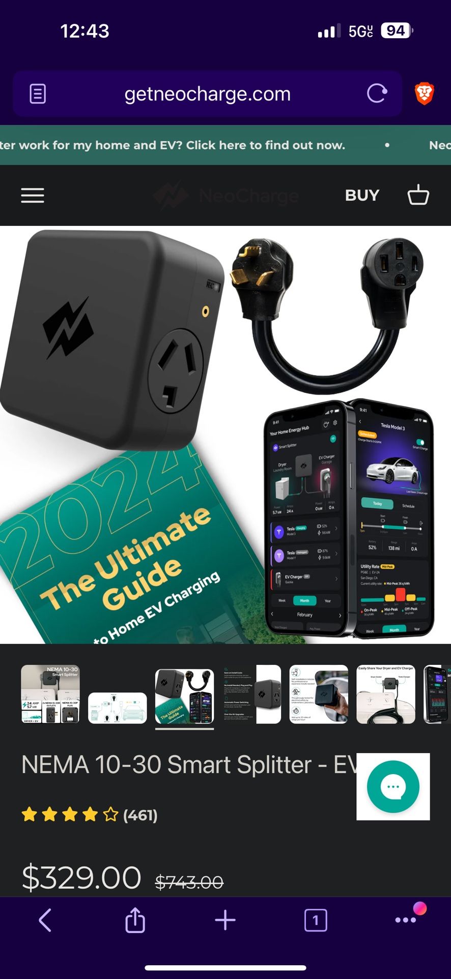 Neocharge 10-30 smart Splitter
