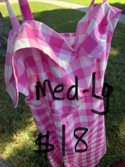 Halloween Barbie Dress Size Medium Or Size Large, Diy