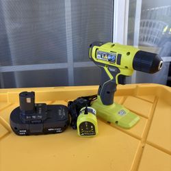 Ryobi 18V ONE+ Drill/Driver Kit (PCL201)