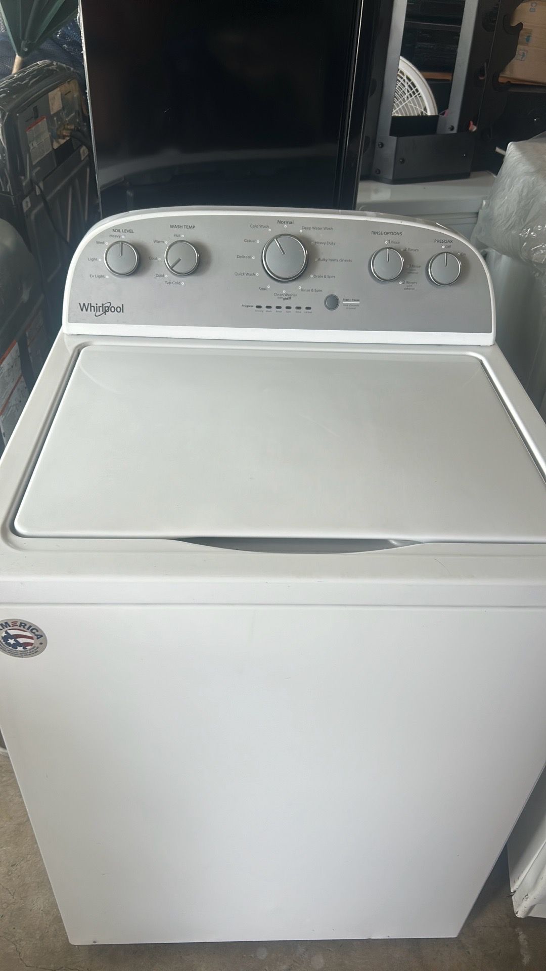 Whirlpool washer