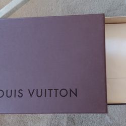 Louis Vuitton Brown Empty Gift Box 
