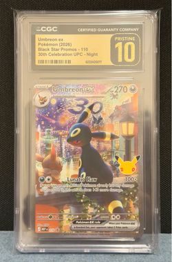 Pokemon 2026 Umbreon Ex 30th Celebration