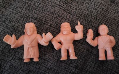 PVC wrestling figures