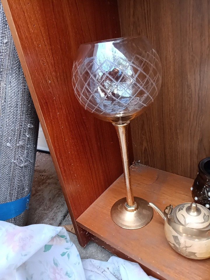 Goblet/Vase/Candleholder, 15-1/2" -- 8142-GBR