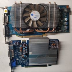 Video cards USED 2pcs.