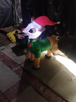Rudolph The Red Nose Reindeer Inflatable