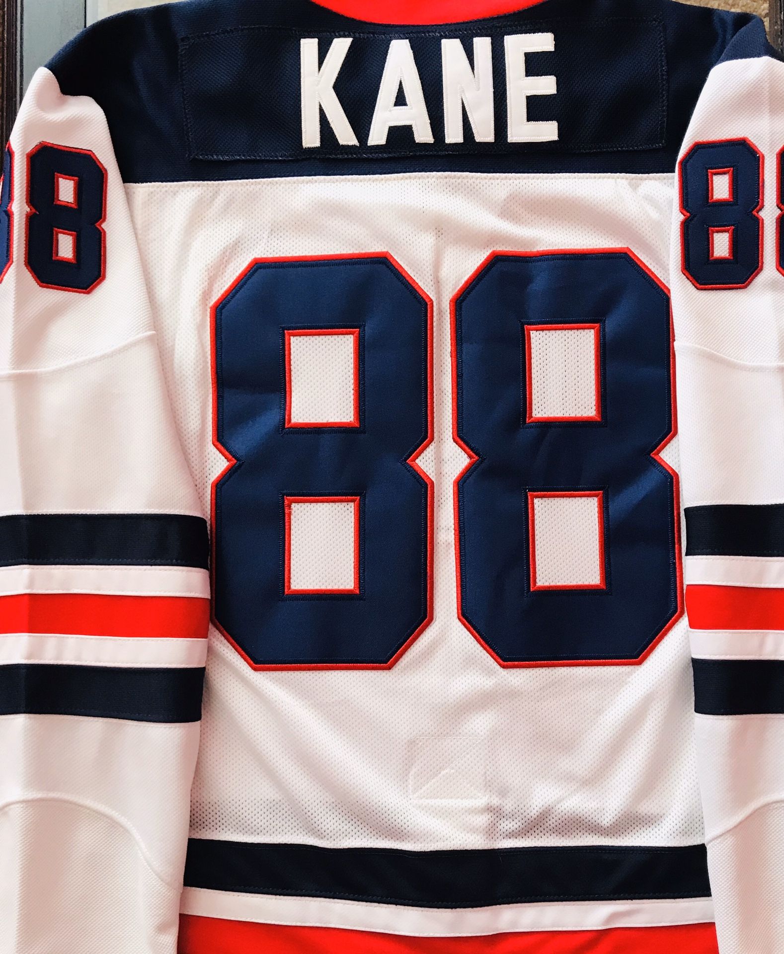 Chicago Blackhawks Patrick Kane # 88 Team USA Jersey