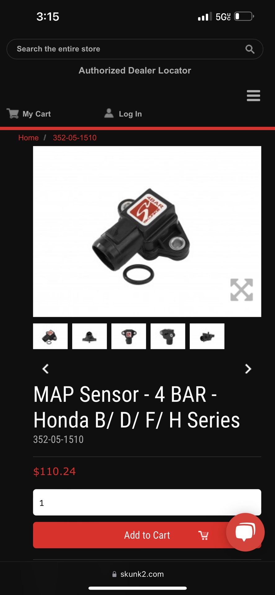 Honda 4 Bar MAP