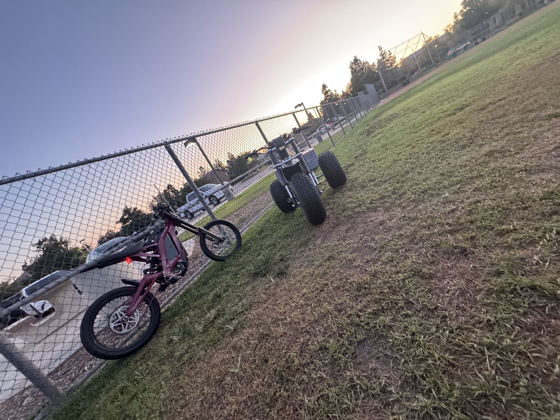 Surron Light Bee X 2023 Dirt And Street Tires With It And New Bars And Old Bars And New Grips Powder Coated Red  And Brand New Brakes 