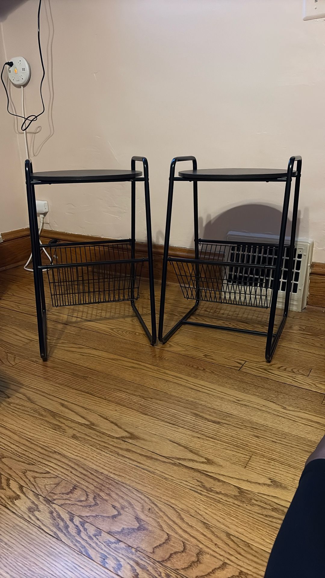 Set Of Wired End Tables
