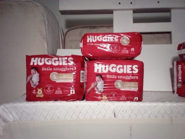 Huggies Little Smugglers 24 Count up to 10 Lb.