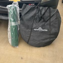 full swing foldable/portable golf net & 3 way putting green