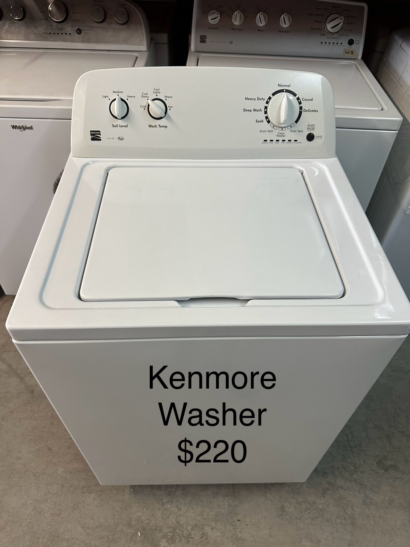 Kenmore Washer 